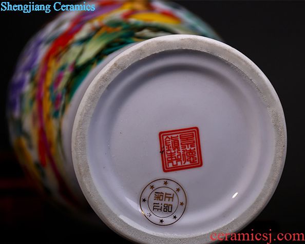 Jingdezhen ceramics big qingming shanghe aquarium aquarium creative ecological fashion handicraft furnishing articles