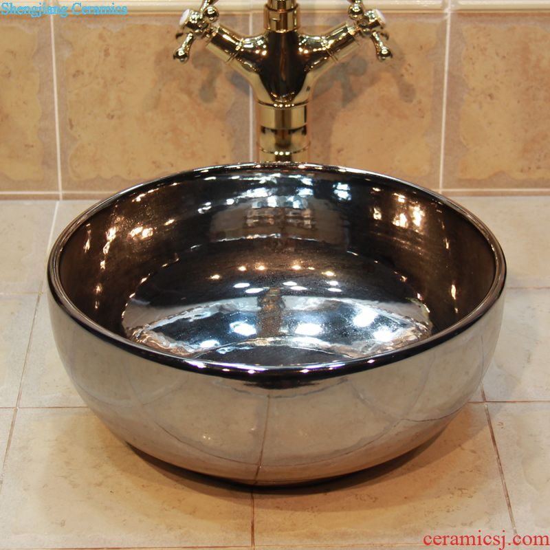 JingYuXuan jingdezhen ceramic art basin stage basin sinks the sink basin basin jump straight knife