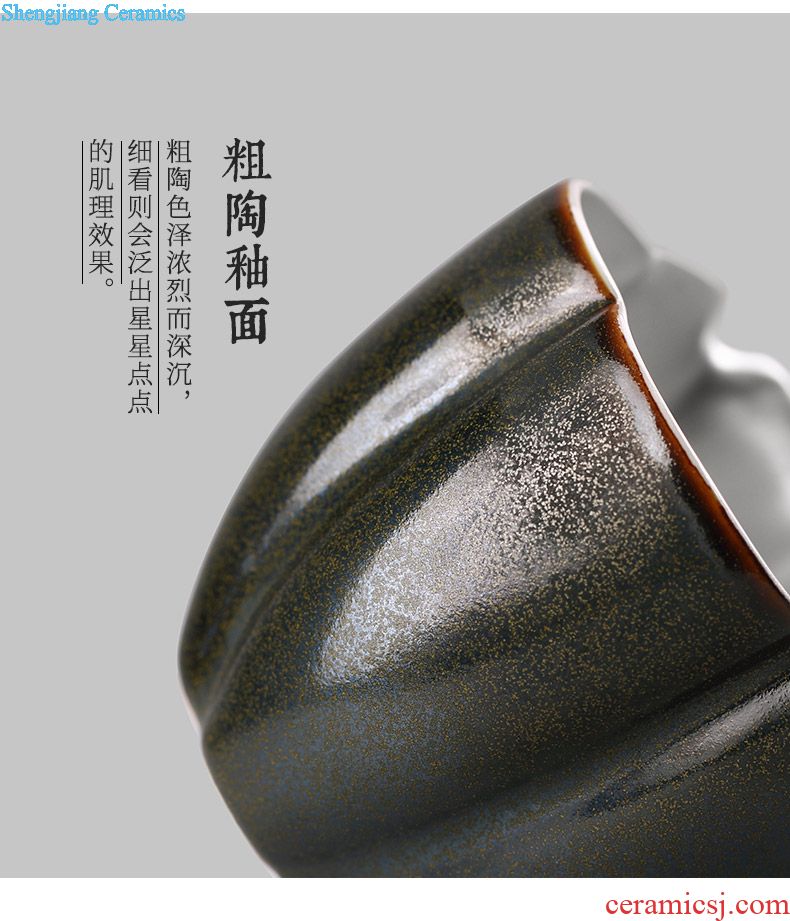 Drink to antique pot bearing work platform jingdezhen ceramics by hand pot of circular dry foam tray of Japanese store pot pad