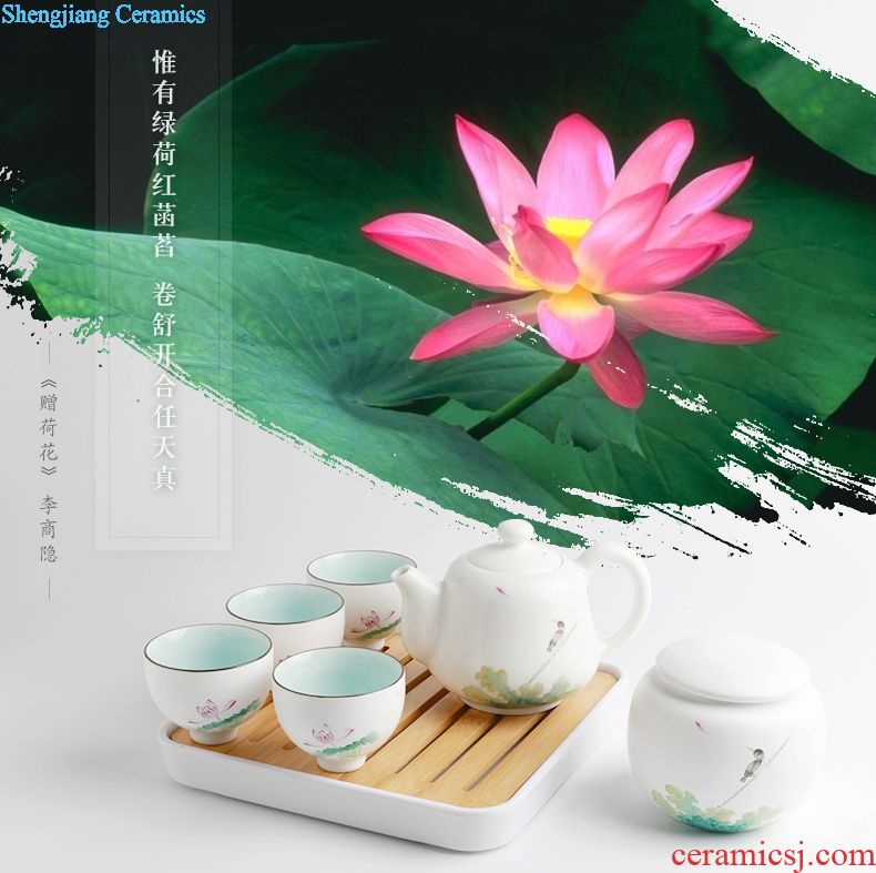 Three frequently hall your kiln ceramic fair mug Kung fu tea tea set points is greedy cup size and spare parts for a cup of tea