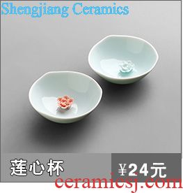 Drink to coarse pottery sample tea cup ceramic kiln noggin Japanese personal cup sketch cup master cup chan kung fu tea set