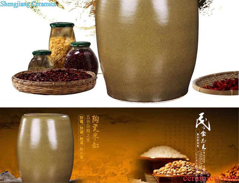 Yang mei empty wine bottle jar jar 1 catty 2 jins 3 jins 5 jins of 10 jins of jingdezhen ceramic household wine liquor bottles