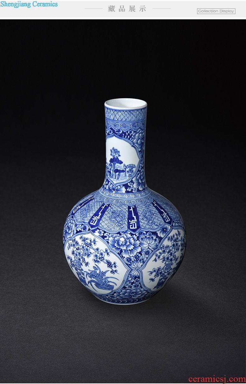 JingJun hand-painted porcelain of jingdezhen ceramics all hand sample tea cup kung fu tea tea masters cup