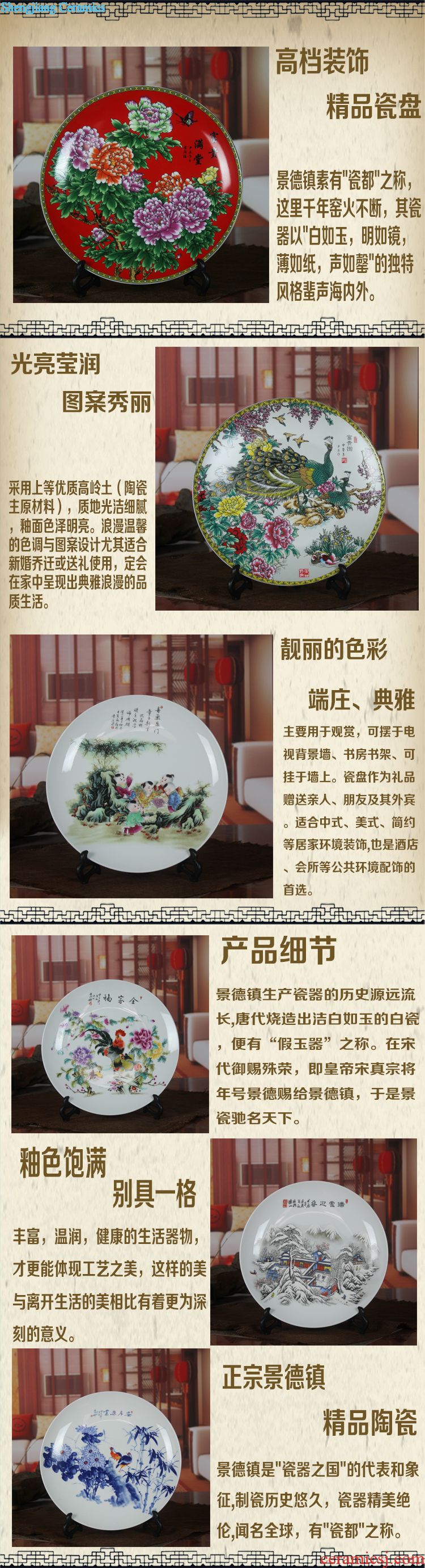 Antique Chinese blue and white porcelain is jingdezhen ceramics vase flower arranging furnishing articles home TV ark adornment the living room