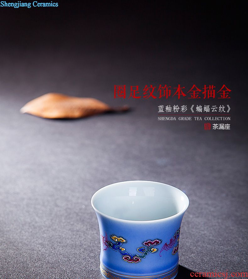 St the ceramic kung fu tea master cup hand-painted new colour compromise flowers for cup sample tea cup jingdezhen tea cup