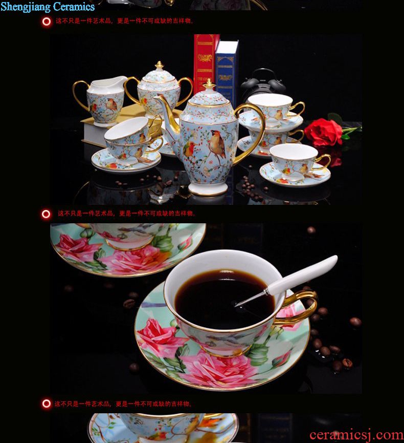 Jingdezhen high-grade bone China tableware suit European home dishes dishes suit hotel western-style tableware to bowl