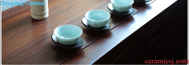 Three frequently hall your kiln cups Sample tea cup personal jingdezhen ceramics slicing can raise master cup single cup S44008