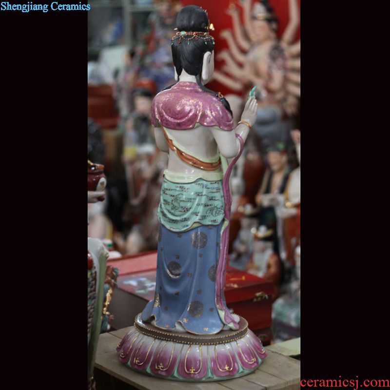 Jingdezhen art hollow out gorgeous color flower pot ceramic art personality fashion small cylinder decoration ware porcelain bowl