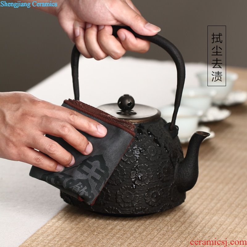 Drink to jingdezhen manual hand-painted teacup set high white porcelain enamel sample tea cup large-sized ceramic tea cup