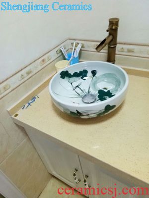 Jingdezhen ceramic body mop pool gray mop bucket mop pool bai maji stone pool sewage pool under the mop bucket