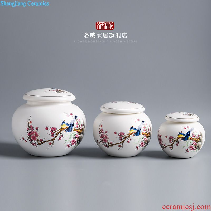 Jingdezhen ceramic household archaize earthenware bubble wine wine jar it 10 jins 20 jins hip flask bottles with tap