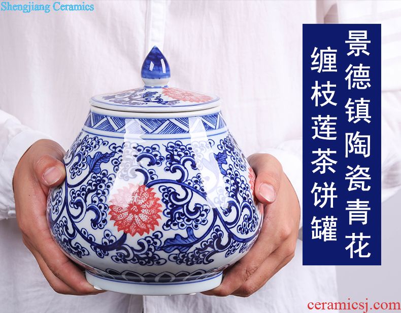Master of jingdezhen hand-painted tong qu porcelain decoration painting furnishing articles household act the role ofing is tasted wine sitting room arts and crafts