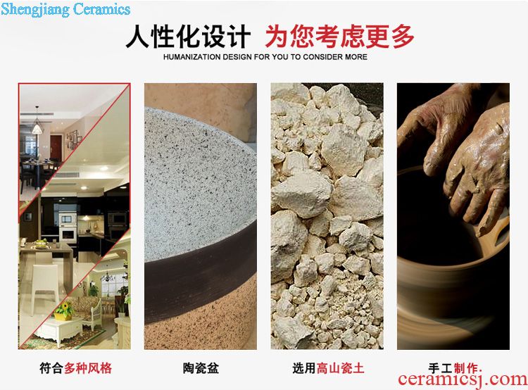 Jingdezhen ceramic stage basin sinks art basin sink straight water imitation marble 103 c