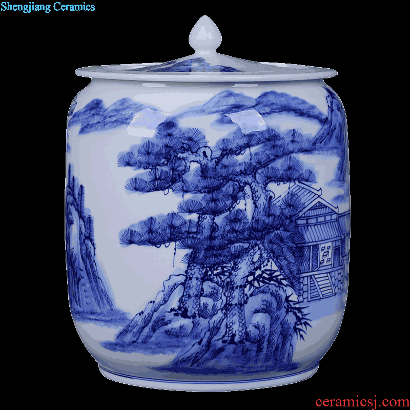 Jingdezhen ceramics vase furnishing articles furnishing articles sitting room POTS restoring ancient ways the general pot of large vases, the sitting room