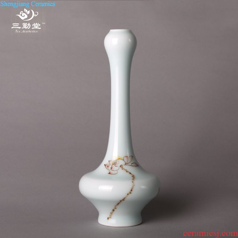 Three frequently celadon pot Kung fu tea tea ware jingdezhen ceramics gulp S21031 mini small pot