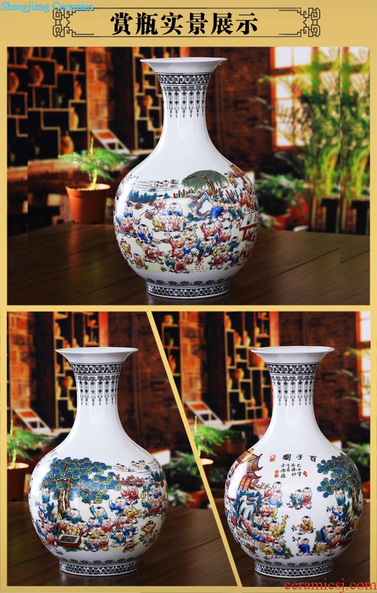 Jingdezhen blue and white ceramics gold fish tank water shallow tortoise cylinder ashtray pen XiCha washing handicraft furnishing articles in the living room