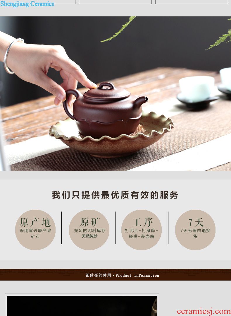 The three frequently kung fu jingdezhen ceramic teapot kung fu tea set small white porcelain teapot manual high white glazed bamboo pot