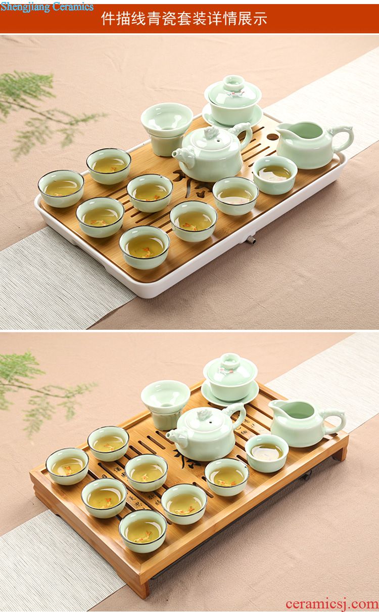 Is young, creative your kiln) make tea tea filter ceramic filter device kung fu tea tea pet duke guan funnel