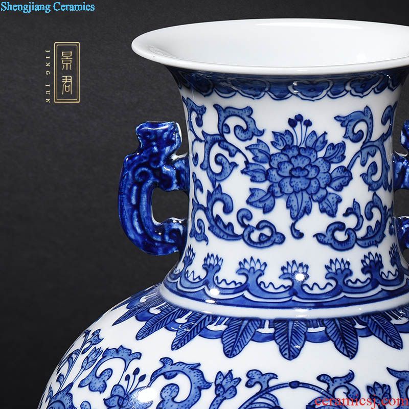 JingJun jingdezhen manual sweet zijin mouth ceramics craft sample tea cup tea cups suet jade