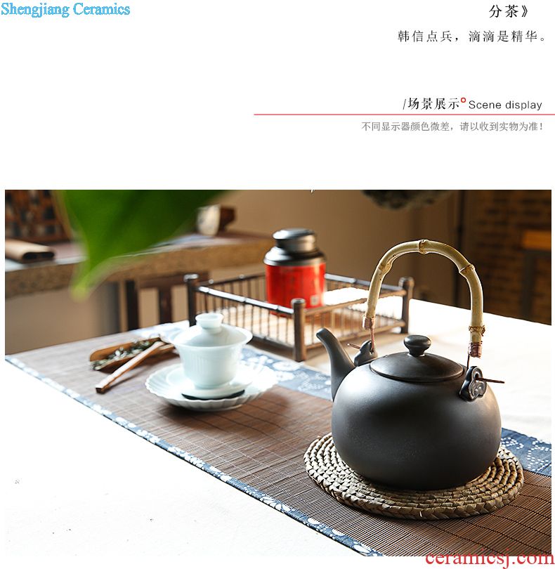 Three frequently hall colour jingdezhen ceramic chenghua kung fu tea set fair mug fights the color chicken cylinder cups of tea ware S32033