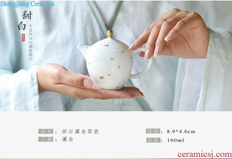 Jingdezhen ceramics craft ji blue yan glaze xiangyun grain ceramic vases, decorative household items furnishing articles