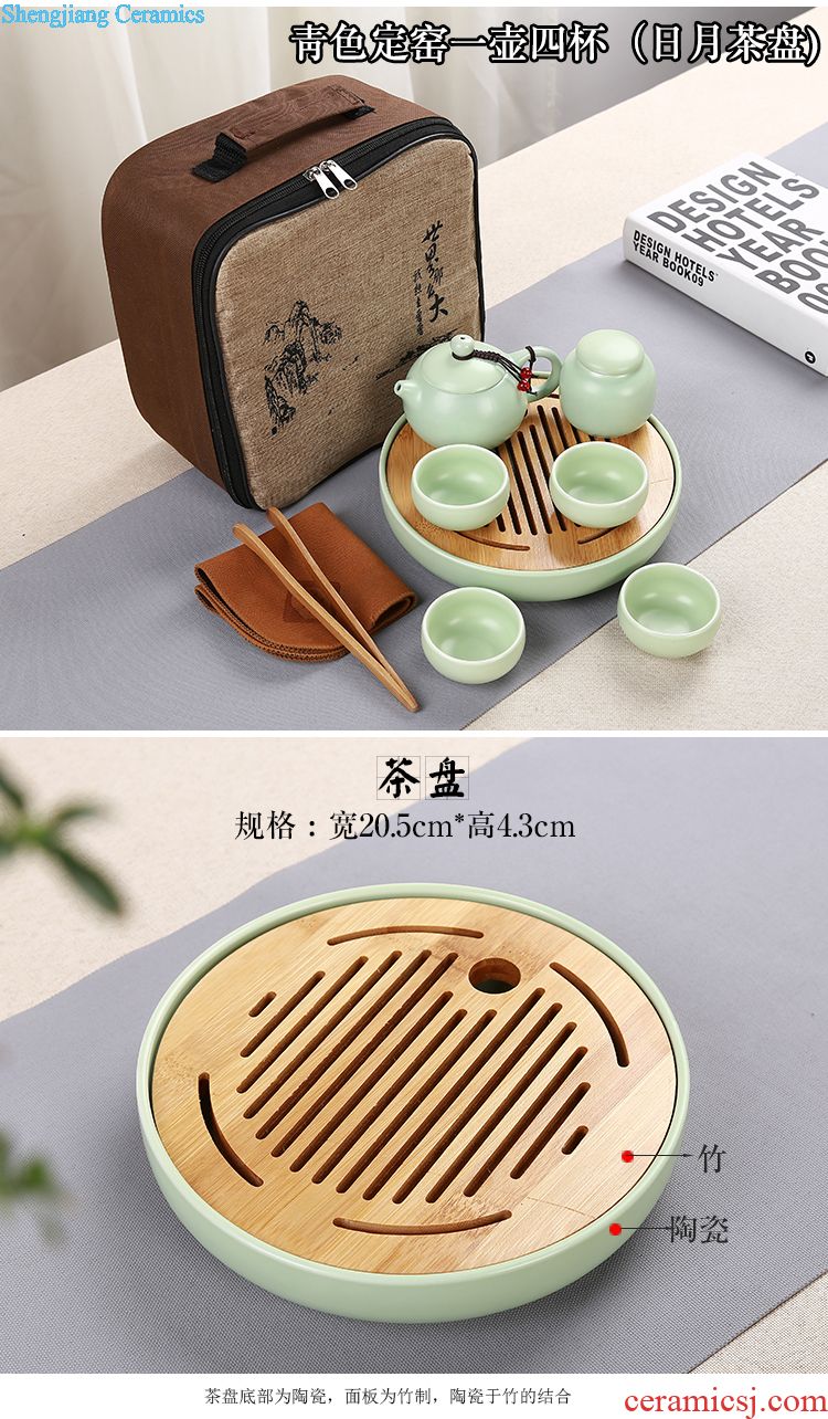 Is Yang kiln caddy wake POTS sealed cans small ceramic tins box pu 'er tea storage tanks