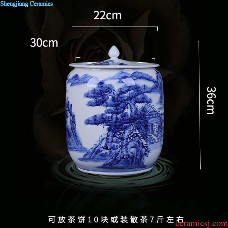 Jingdezhen ceramics vase furnishing articles furnishing articles sitting room POTS restoring ancient ways the general pot of large vases, the sitting room