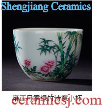 Kung fu master hand sample tea cup of blue and white porcelain ceramic cups cup all hand paint small cups of jingdezhen tea service