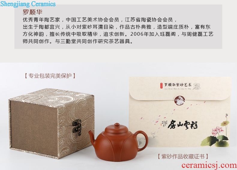 Three frequently travel caddy Jingdezhen ceramic small seal pot sweet white glazed POTS of tea warehouse S51013