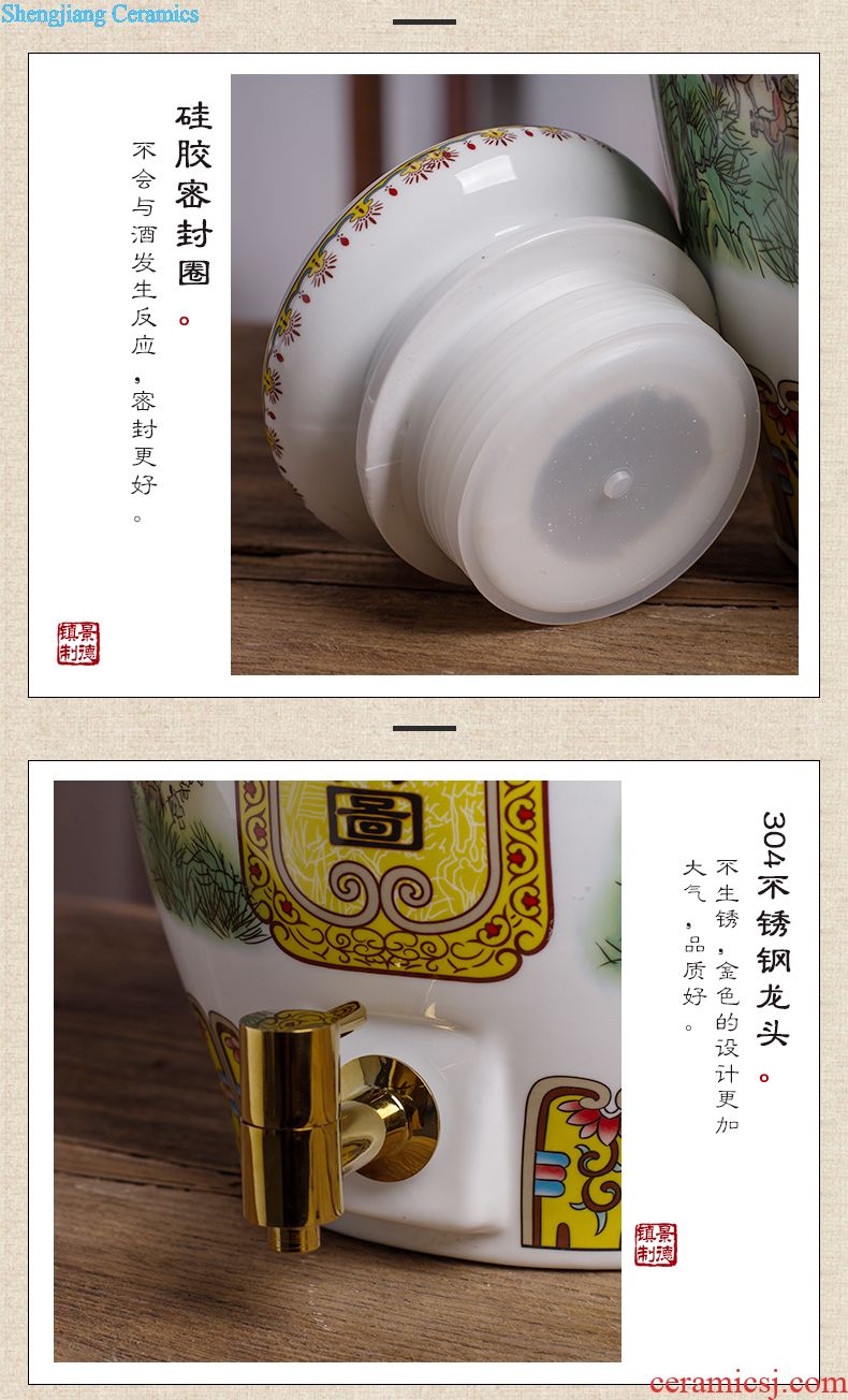 Apple jingdezhen ceramic tea pot ceramic mini moisture storage POTS small POTS with cover seal pot