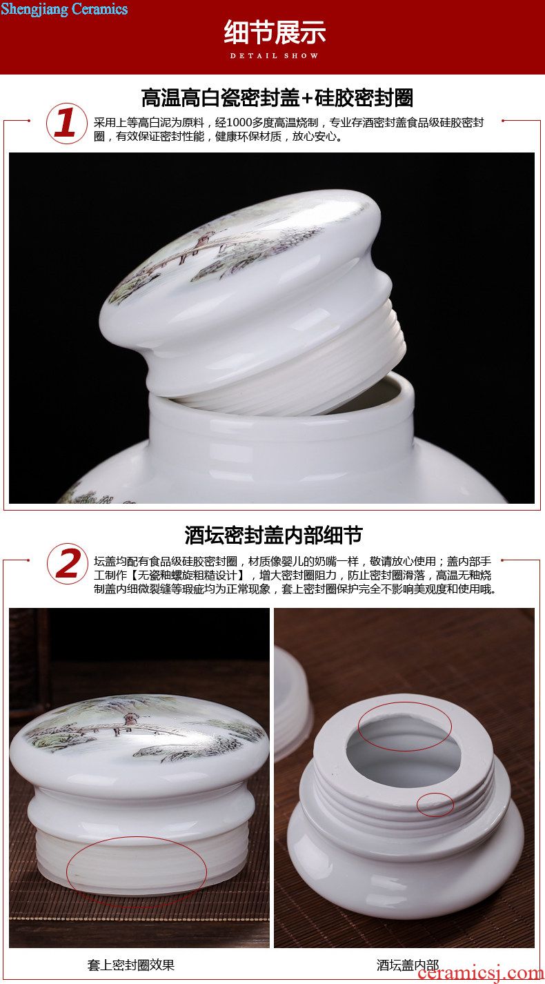 Jingdezhen ceramic cup with cover filter cup office personal glass tea cup tea set gift