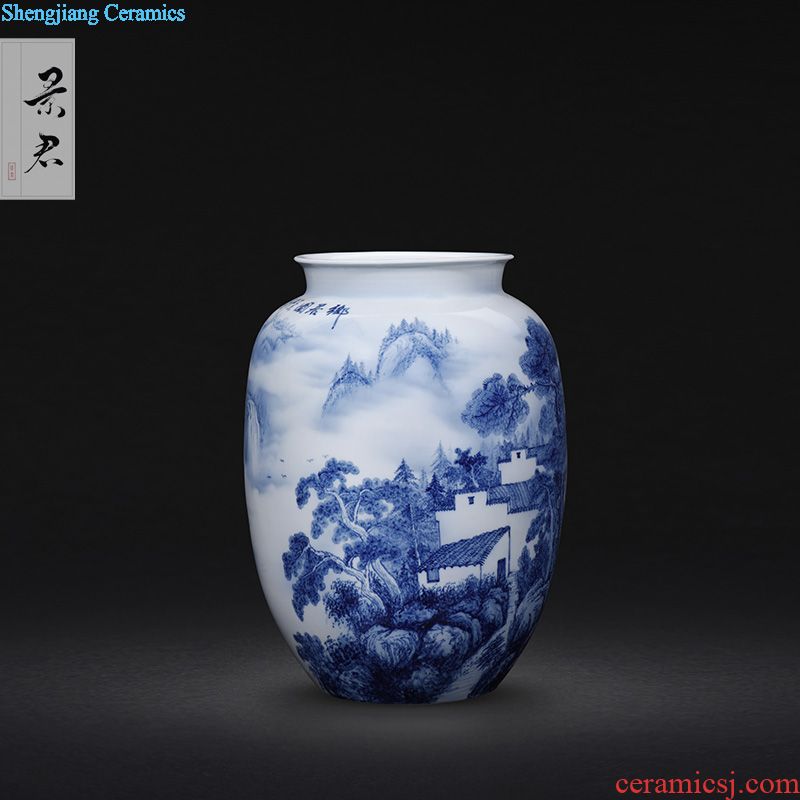 Jingdezhen hand-painted pastel extended sample tea cup ceramic cups master cup single cup small tea cups