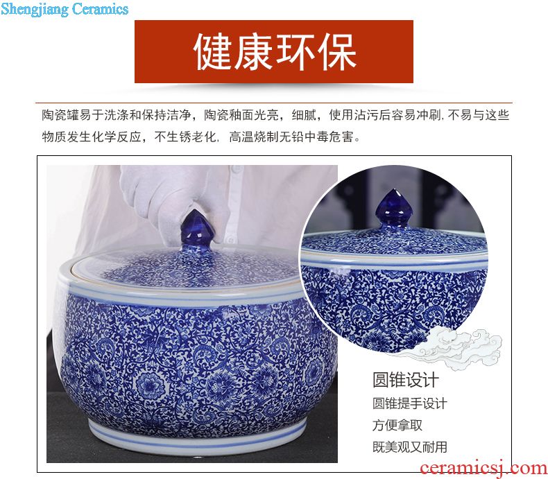 Jingdezhen famous masterpieces ceramic hand-painted pastel the ancient philosophers picture porcelain antique porcelain send leadership furnishing articles in the living room