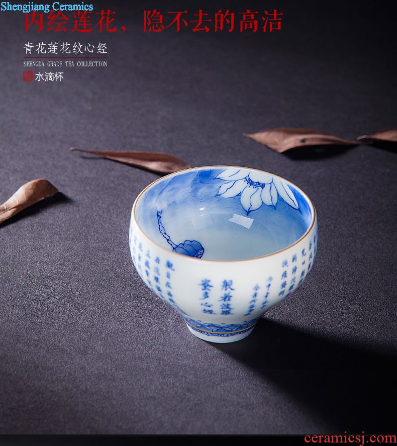 Santa fe powder enamel paint sun wukong big heaven for a cup of jingdezhen ceramic cups boutique hand-painted master cup