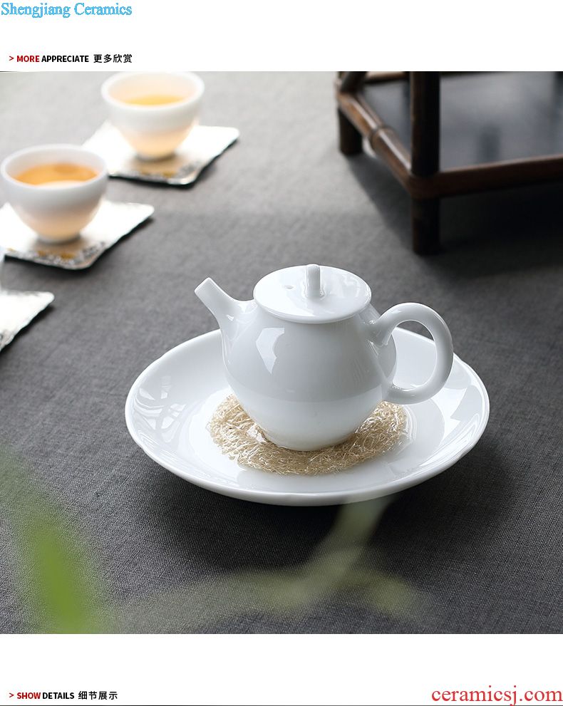 Drink to gold kiln decorative vase zen hydroponic flower implement Japanese ceramic flowers inserted tea tea table furnishing articles