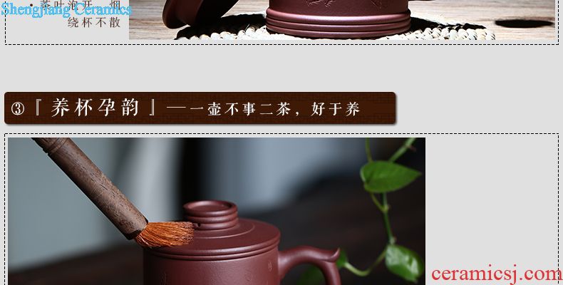 Three frequently hall ceramic cups sample tea cup Jingdezhen tea kungfu tea cups Restore ancient ways in color bucket cylinder cup chicken