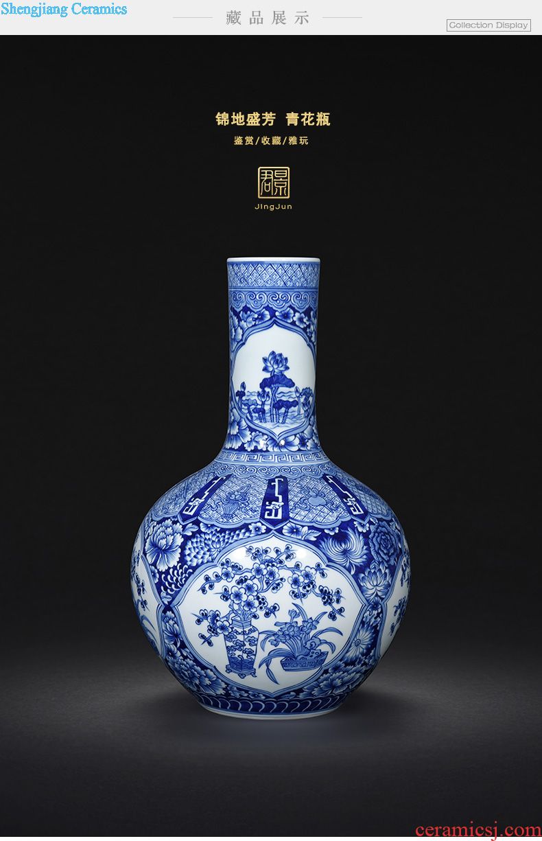 JingJun hand-painted porcelain of jingdezhen ceramics all hand sample tea cup kung fu tea tea masters cup