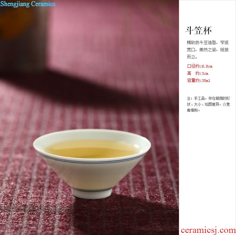 Drink to kiln are recommended iron lid cover supporting Japan buy ceramic tea set tea kungfu tea set zero with four color