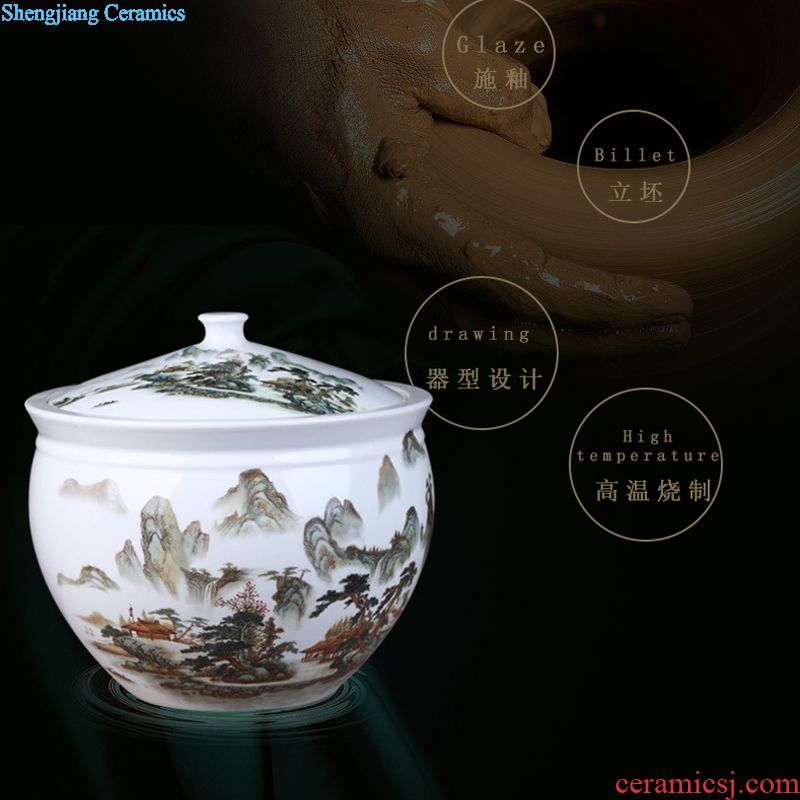 Jingdezhen ceramics stool in shoes stool elephants in stool toilet stool to sit stool handicraft furnishing articles