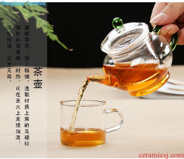 Ceramic Japanese kung fu tea family tea tray mini size bamboo tea tray melamine contracted dry sea bubble