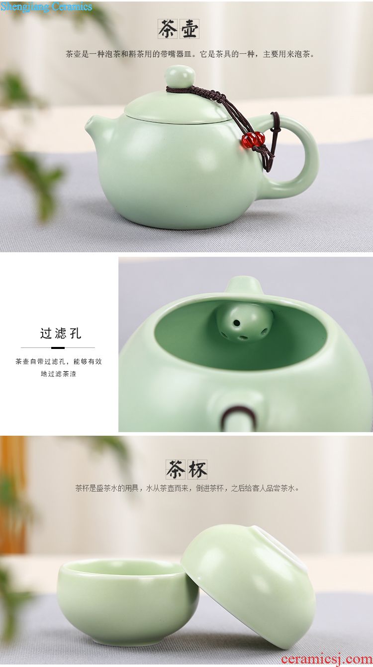 Is Yang kiln caddy wake POTS sealed cans small ceramic tins box pu 'er tea storage tanks