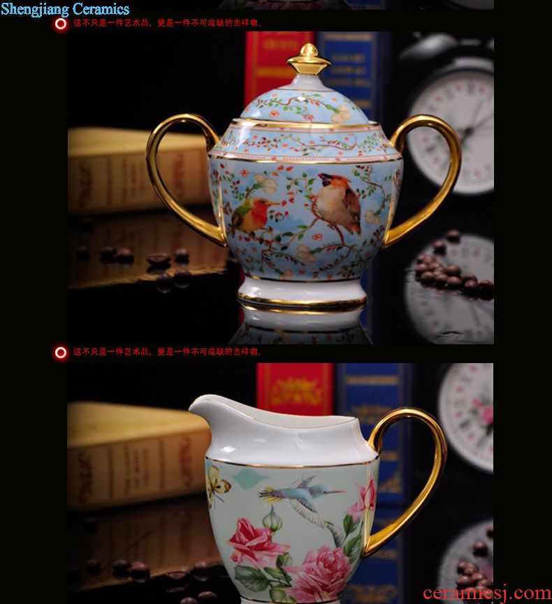 Jingdezhen high-grade bone China tableware suit European home dishes dishes suit hotel western-style tableware to bowl