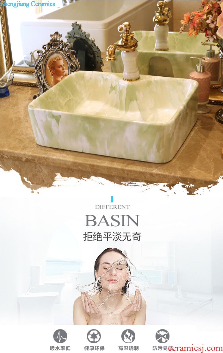 New type of jingdezhen ceramic art basin sinks a butterfly is flying stage basin basin