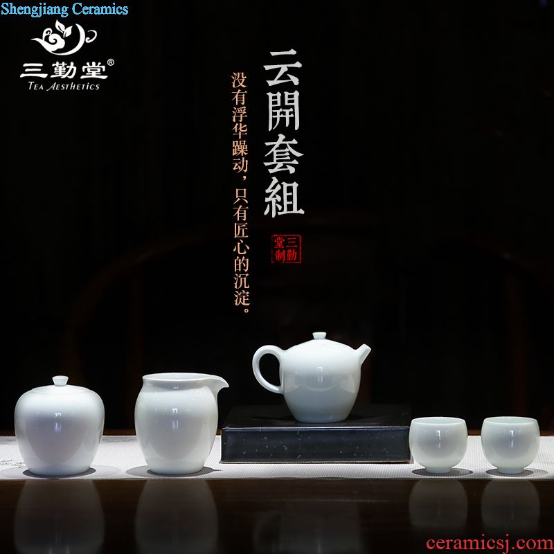 Three frequently hall electric TaoLu boiled tea, tea stove cooking kettle ceramic glass home steamed tea kungfu tea set S81008