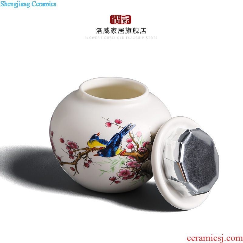 Jingdezhen ceramic household archaize earthenware bubble wine wine jar it 10 jins 20 jins hip flask bottles with tap