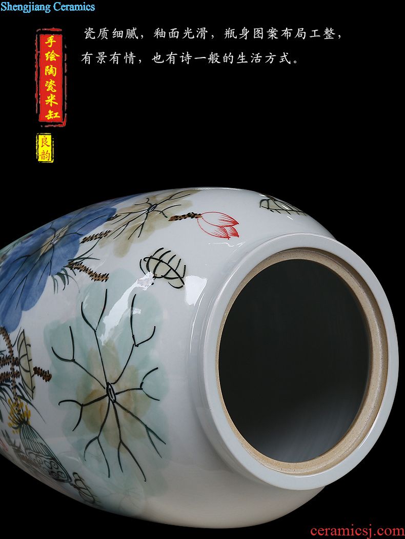 Luck sitting room place jingdezhen ceramics kiln jun porcelain home decoration elephant crafts gifts