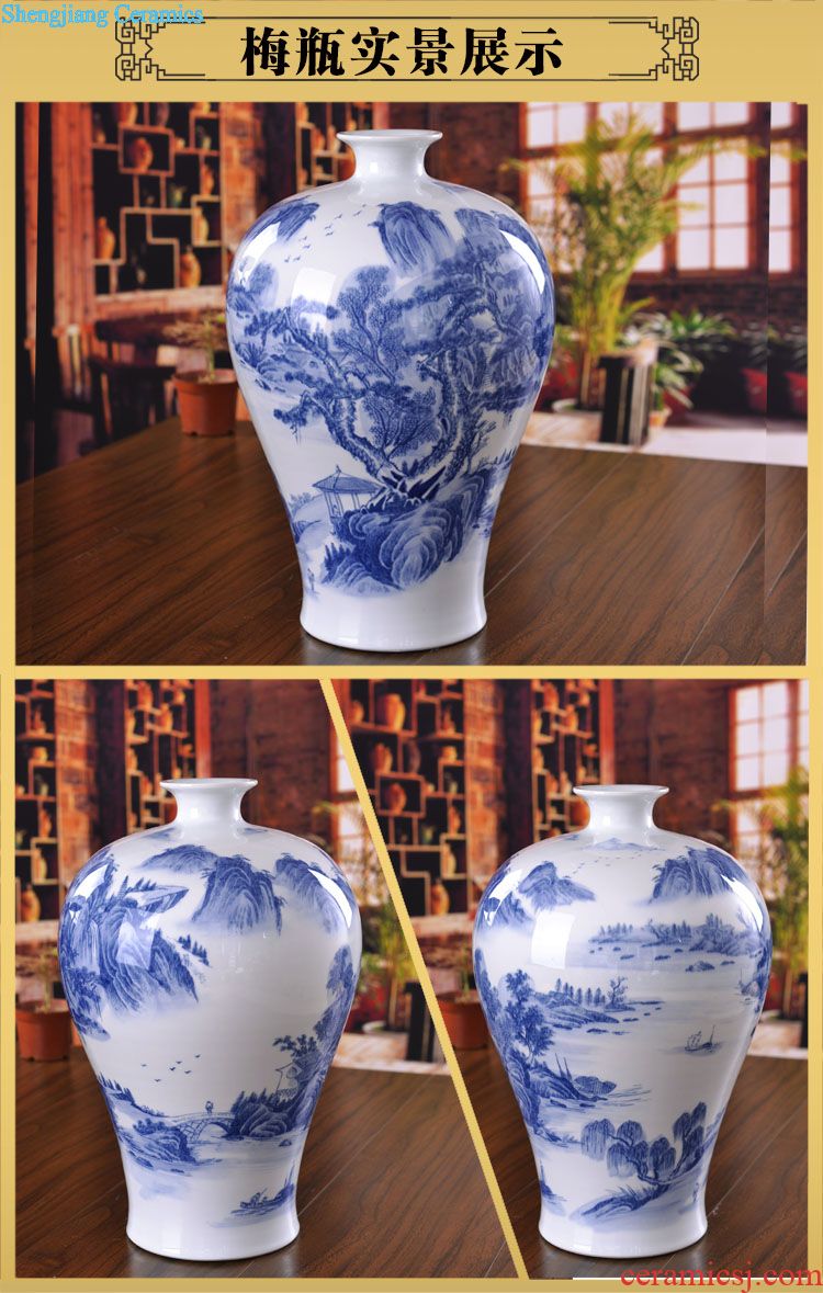 Antique porcelain of jingdezhen ceramics general storage tank can candy jar sealed cans sitting room place household act the role ofing is tasted