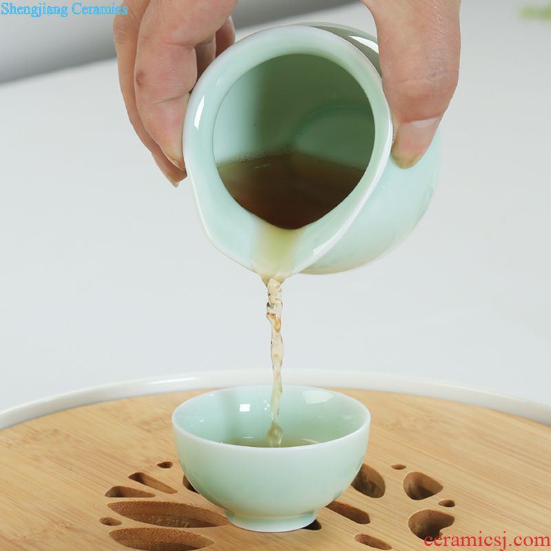 Is Yang large ceramic seal can wake tea caddy tea warehouse storage POTS of tea box white porcelain bales tea pot