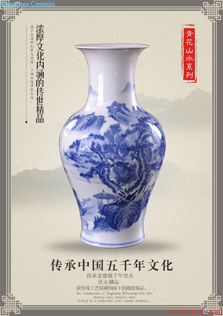 Antique porcelain of jingdezhen ceramics general storage tank can candy jar sealed cans sitting room place household act the role ofing is tasted