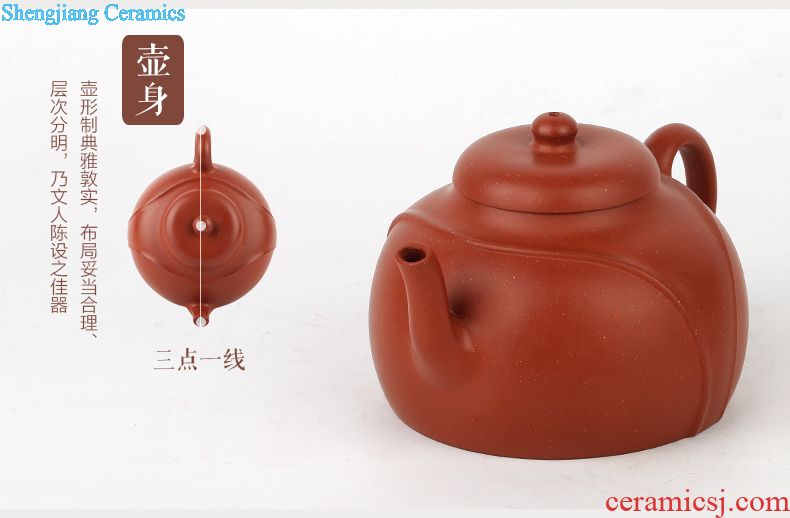 Three frequently travel caddy Jingdezhen ceramic small seal pot sweet white glazed POTS of tea warehouse S51013